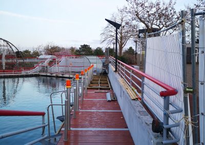 Aluminiumböden von Alu Floors Scandinavia Deck am Meer