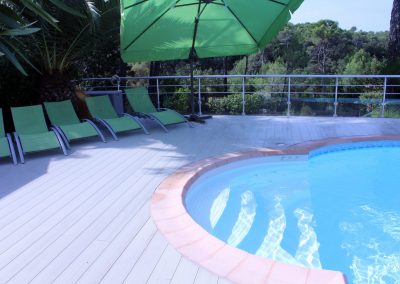 Alu-Floors-Scandinavia Terrasse rund um den Pool 1 Beige, Classic Collection