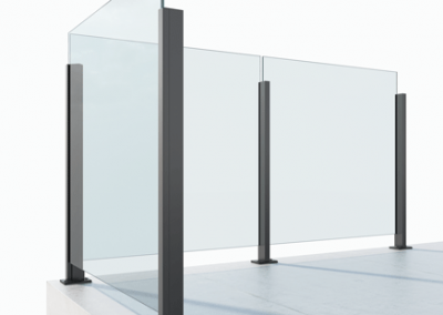 Alu Floors Scandinavia crystal_line 18 Orbit kaiteet ja tolpat