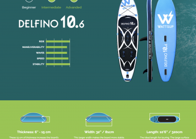 STAND UP PADDLE DELFINO 10.6