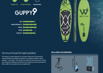 Stand up paddle GUPP 9