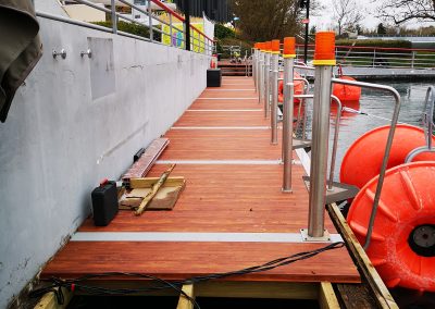 Aluminum Floors by Alu Floors Scandinavia Deck by the sea