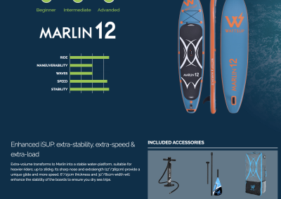 STAND-UP PADDLE MARLIN 12