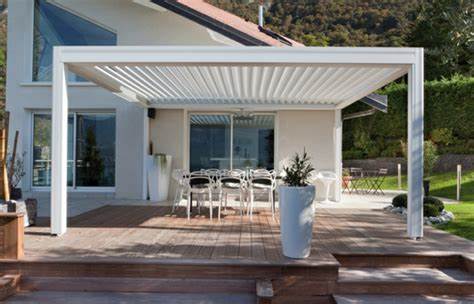 Pérgola Bioclimática Madrid Independiente - Alu Floors Scandinavia ¡Pérgola  bioclimática made in France!