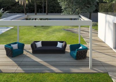 Bioklimatische Pergola Freedom Alu Floors Skandinavien