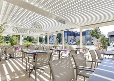 Bioklimatische Pergola Freedom Alu Floors Skandinavien