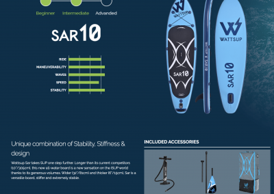 STAND UP PADDLE SAR 10
