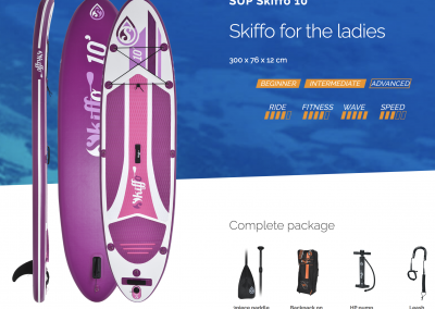 STAND UP PADDLE SUP SKIFFO 10'