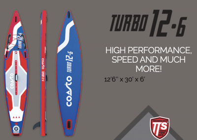 Stand up paddle TURBO 12.6