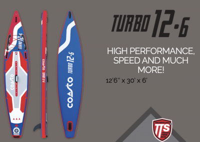 Stand-up paddle TURBO 12.6