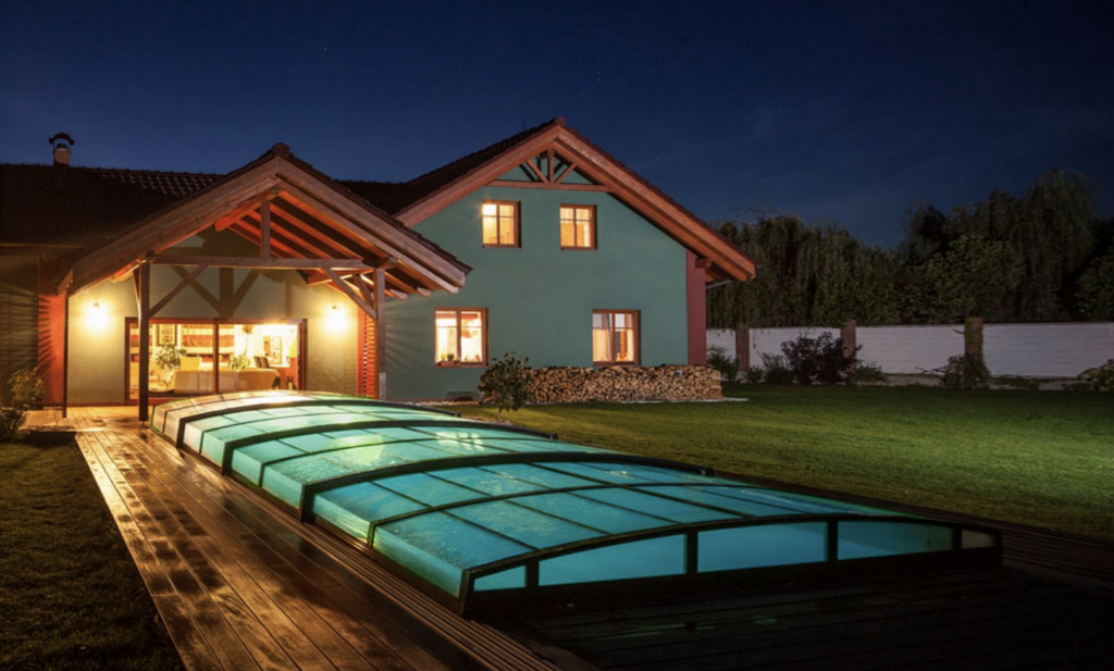 Picture of Casablanca Infinity pool enclosures - Alu Floors Scandinavia CASABLANCA ...