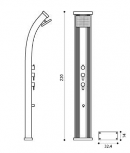 Dada Curve Hybrid Shower