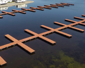 Pontão Piso de Alumínio