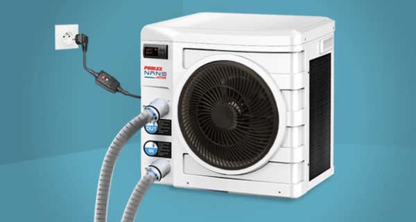 Poolex Nano reversible very compact swimming pool heat pump