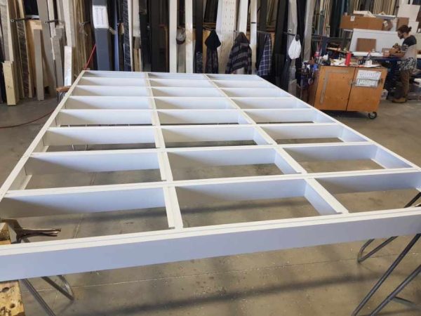 Aluminum structure for balcony and floatable decks