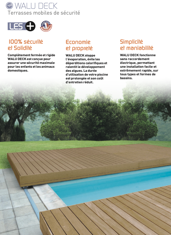 Walu Deck Ihr mobiles Pooldeck