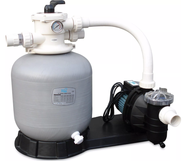 Kit di filtrazione per piscina MEGA Filtro acqua e pompa