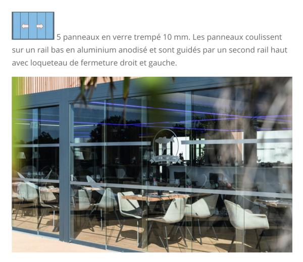Bioklimaattinen pergola vaihtoehto