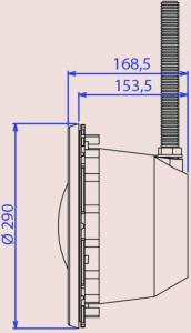 PAR56 niche + LED pære