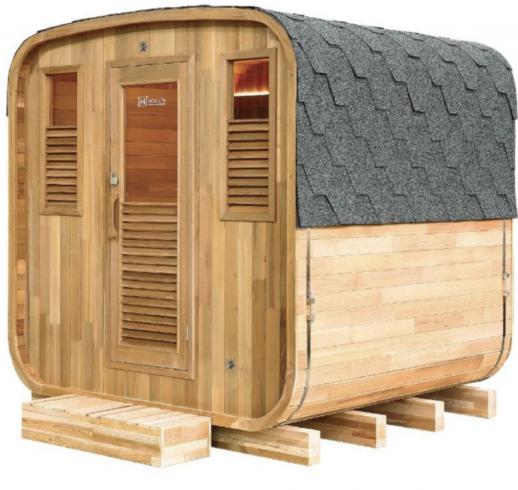 Outdoor sauna Holl&#39;s Gaïa Nova