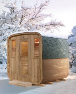 Outdoor sauna Holl&#39;s Gaïa Nova