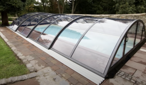 Klasik Clear swimming pool enclosures