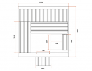 Gaïa OMEGA SAUNA EXTERIEUR