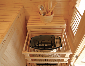 GAÏA BELLA OUTDOOR SAUNA von HOLL&#39;S