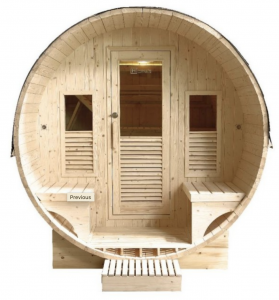 HOLL&#39;S LUNA BELLA OUTDOOR SAUNA