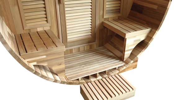 GAÏA ROSSA OUTDOOR SAUNA by HOLL&#39;S