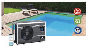 Polytropic swimming pool heat pump