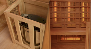 Venetiaanse Hybride Sauna 3 personen