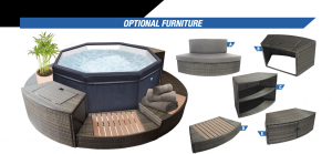 Spa hinchable NetSpa Python 6 plazas - Alu Floors Scandinavia Spa hinchable  NetSpa Python