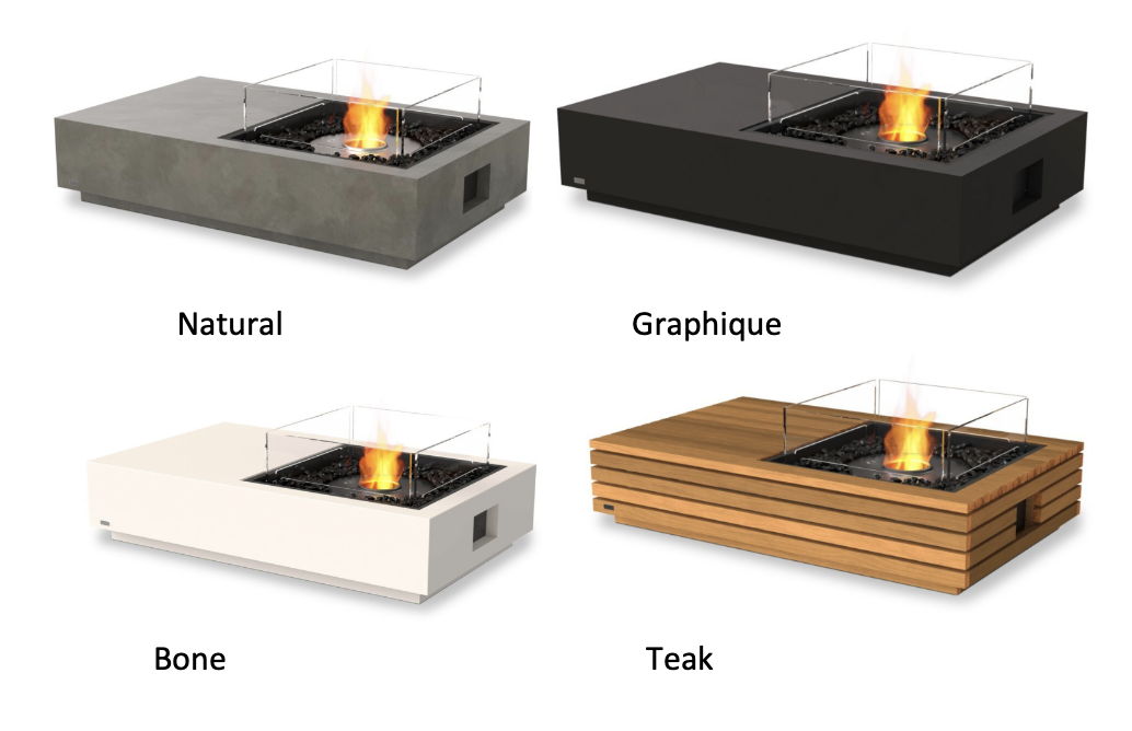 Cheminée éthanol de table Naro