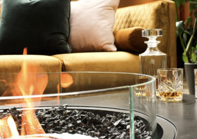 Martini 50 ecosmart fireplace table