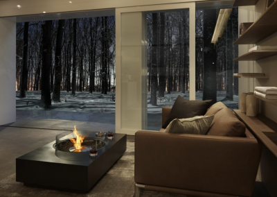 Martini 50 ecosmart fireplace table