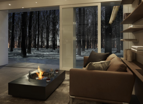 Martini 50 ecosmart fireplace table