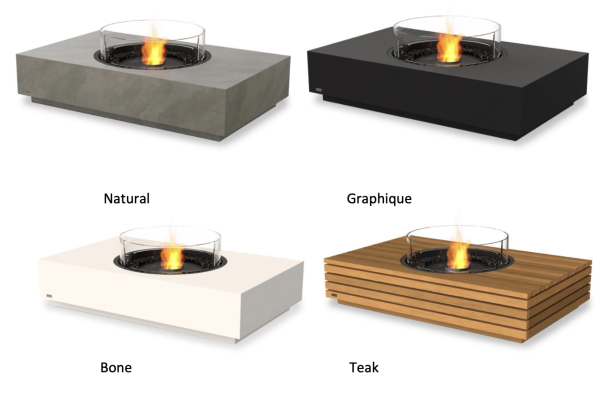 Martini 50 ecosmart fireplace table