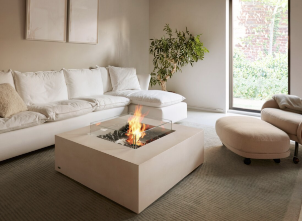 Base 40 Ecosmart fireplace table