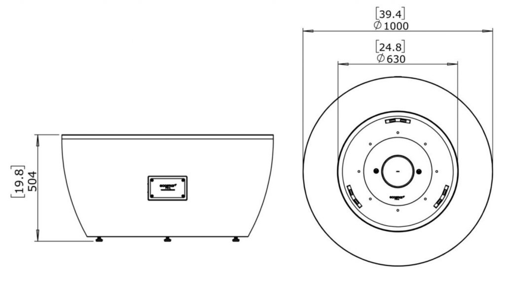 Pod 30 Ecosmart Fire Bowl