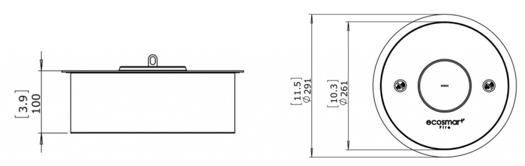 AB3 Ecosmart Fire Ethanol Burner