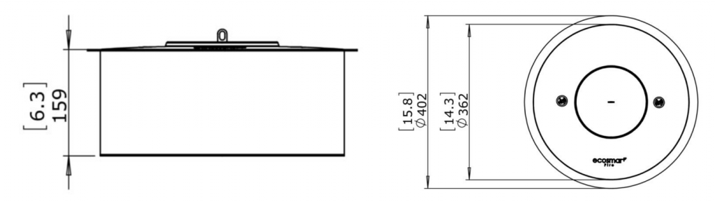 AB8 Ecosmart Fire Ethanol Burner