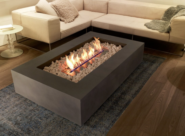 Wharf 65 Ecosmart fireplace table