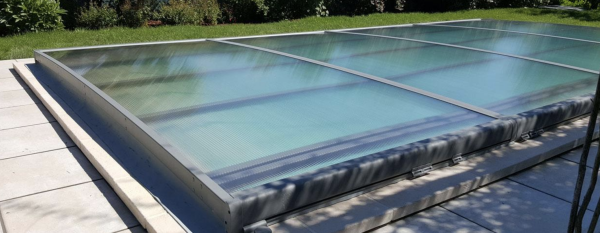 Flat pool enclosures