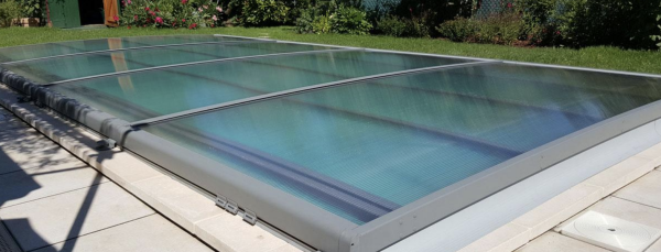 Azenco swimming pool shelters flat