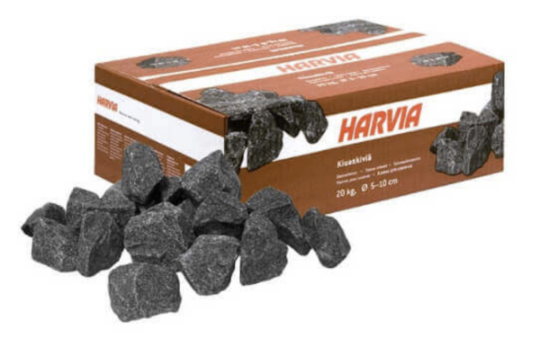 Stones for Harvia electric stove 20kg