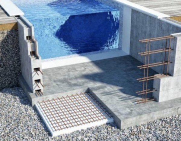 STYRAQUA uima-altaan rakennuspalikka