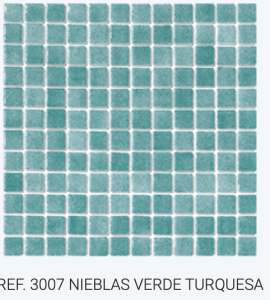 REF 3007 NIEBLAS VERDE TURQUESA