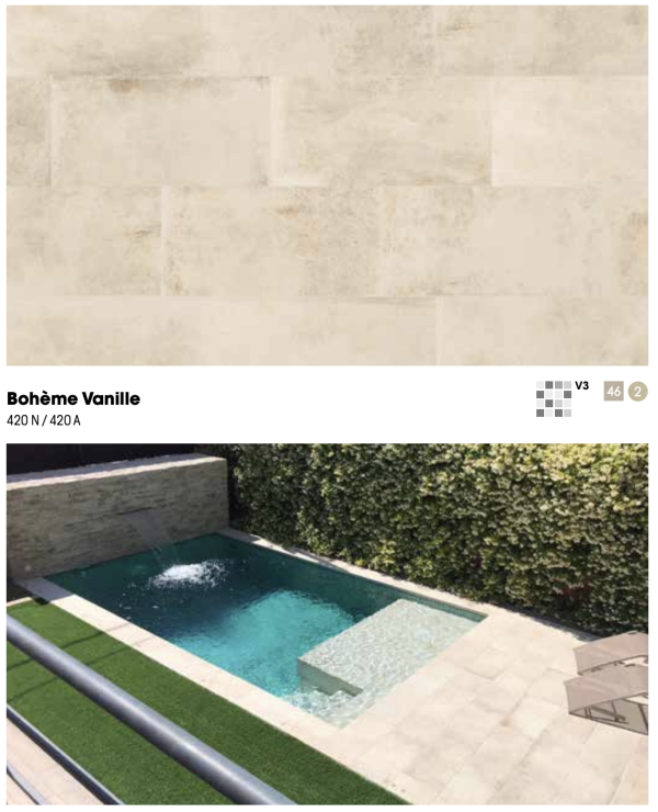 Einzigartige Pools von Rosa Cres Bohemian Vanilla