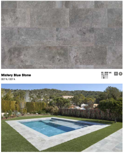 Unique Pools By Rosa Gres Mistery Blue Stone